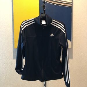 ADIDAS- NAVY BLUE TRACK JACKET